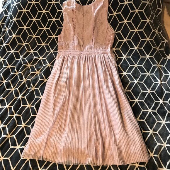 Moulinette Soeurs by Anthropologie Sleeveless Bouffant dress Plum Size12 drs010 - Picture 2 of 6